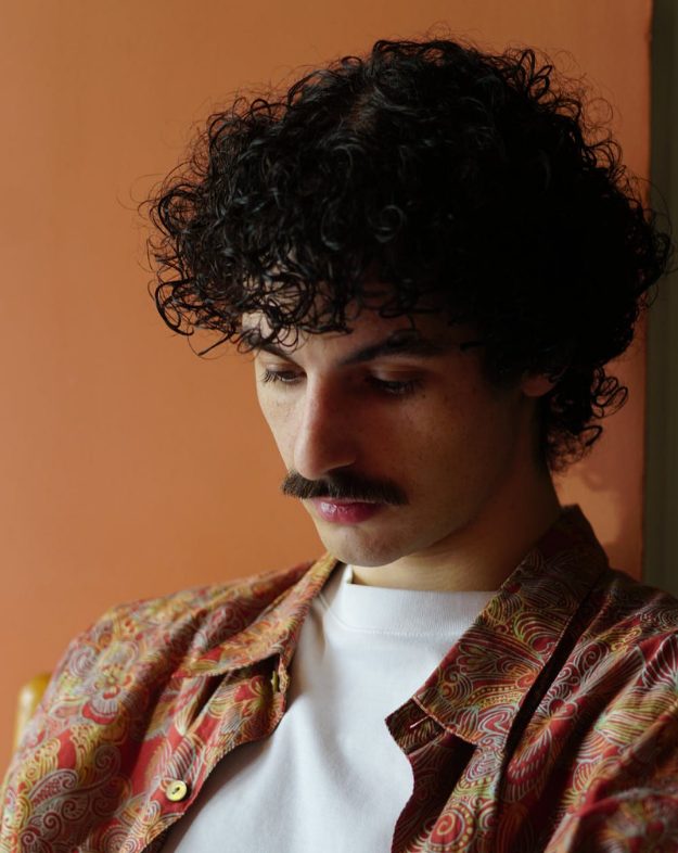 Man with a moustache for Movember